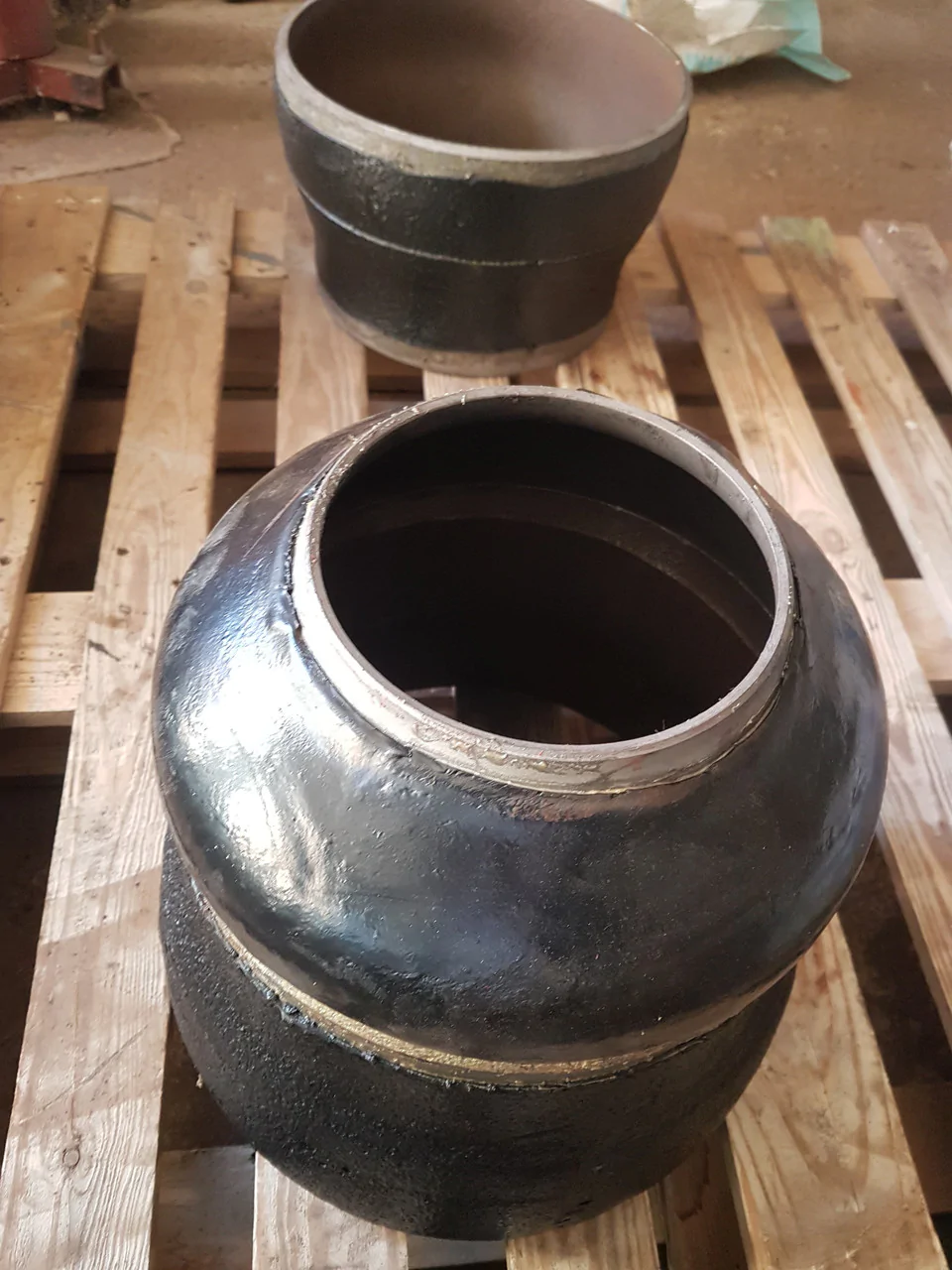 (ENG) Buttweld Carbon Steel Reducers Astm A234 En 10253-2 Coated With Mono- 2- 3 Layer Extruded PE/PP