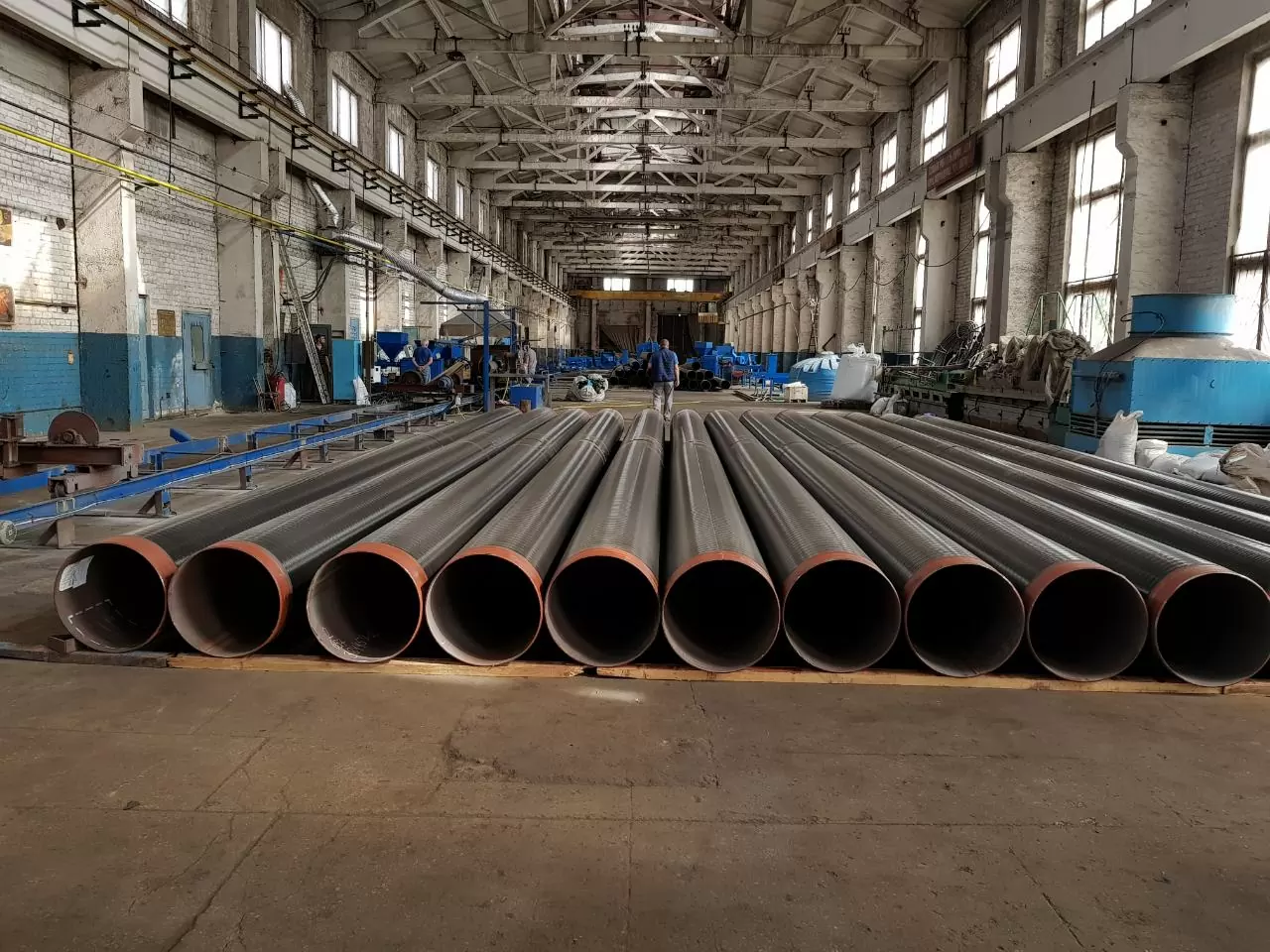 Антикорозійна ізоляція труб і деталей трубопроводу моношаровим покриттям на основі екструдованого поліетилену